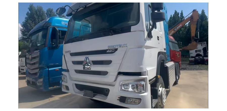 Refurbished used HOWO 420 tractor truck, catalog 04
