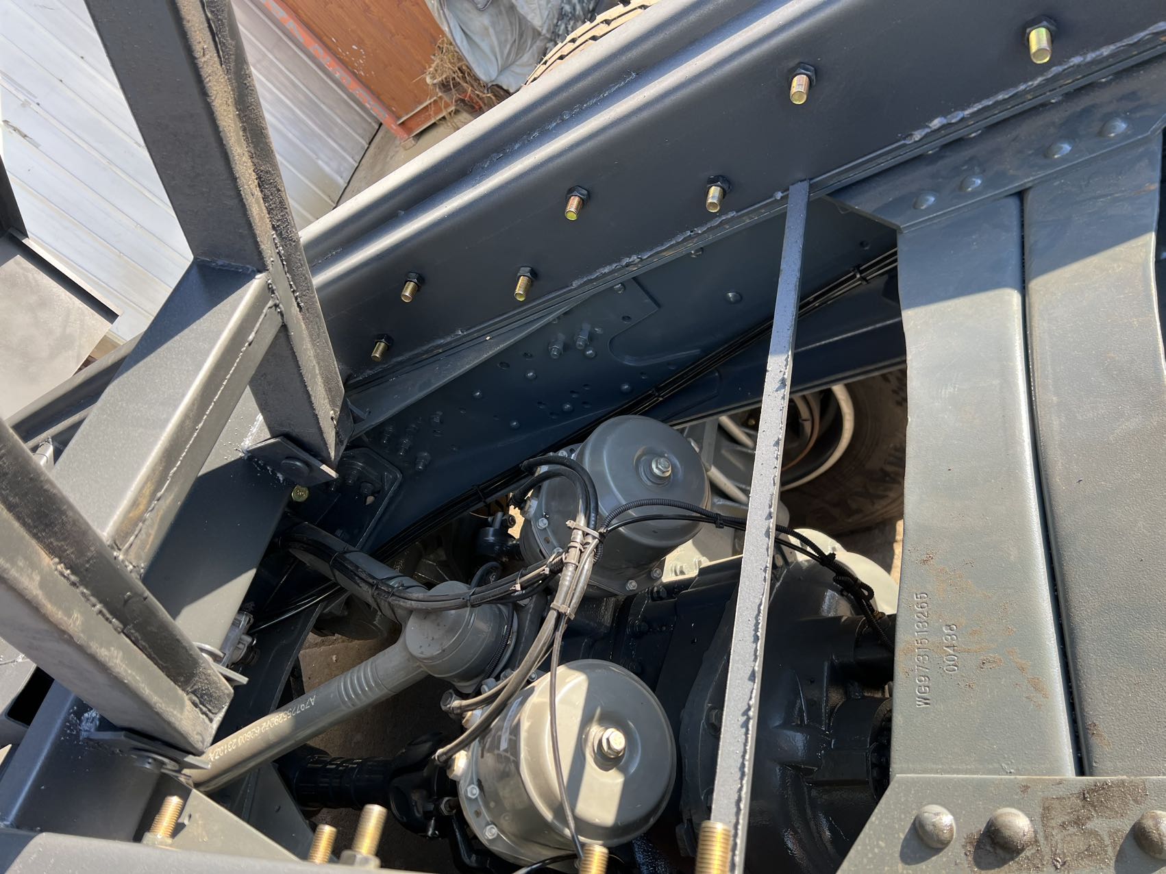Silver grey HOWO 8x4 dump truck, HOWO-D03, photo 26